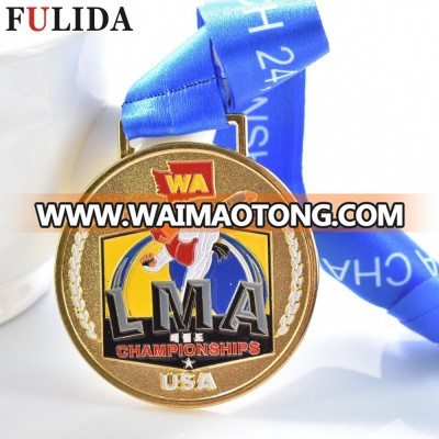 High Quality Custom Metal enamel Sport Champion Award Medal