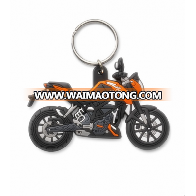 Top Quality Cheap Promotion Christmas Gifts Rubber Plate Custom Car Logo Pvc Keychain