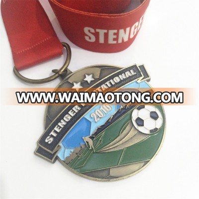 Metal Crafts Awards Plating Football Medal Soccer Award Medal